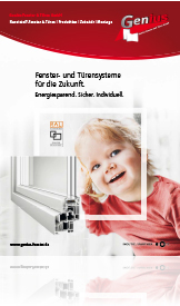 Unternehmensbroschüre - Genius Fenster- & Türen GmbH